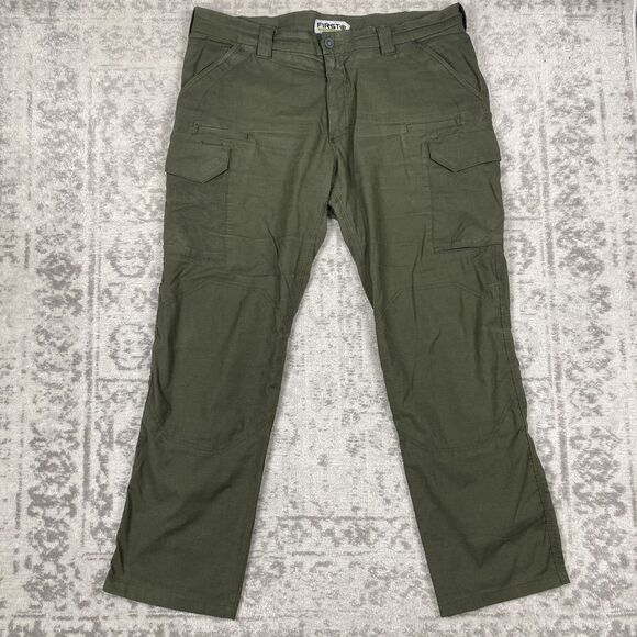 First Tactical Ripstop Cargo Pants Mens Utility Military Workwear Size 40x32 - Picture 1 of 5